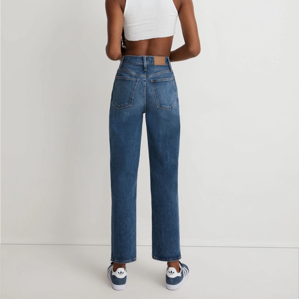 Madewell • The Perfect Vintage Straight Jean in Mayfield Wash • size 26T